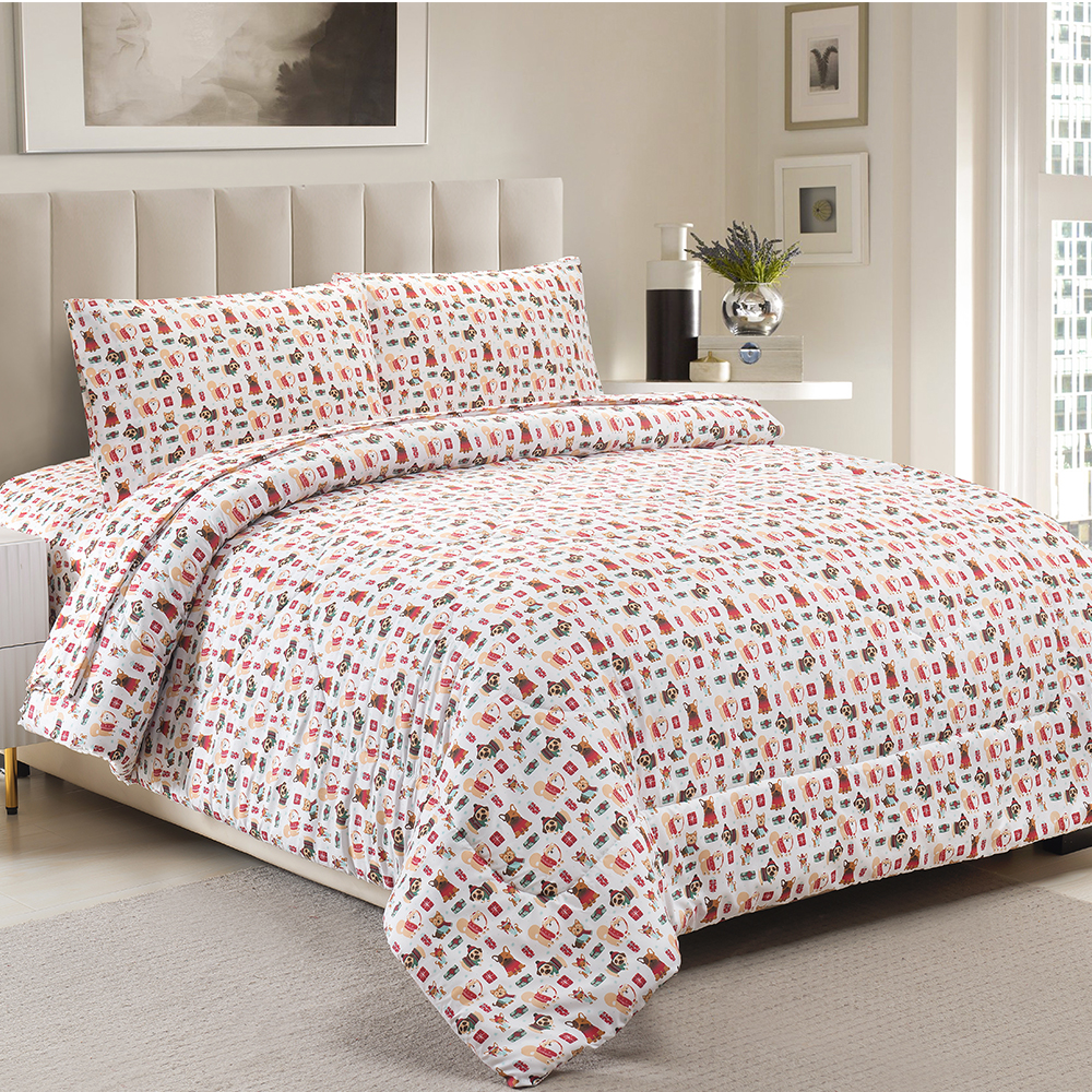 Pag -print ng Pigment 5 PCS Comforter Sheet Set