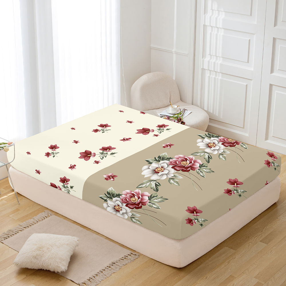 99.99% Polyester Printing Fitted Sheet Protector